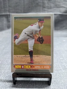 MLB Trevor Bauer 2019 Now and Then Topps Heritage NT-6 - Picture 1 of 2