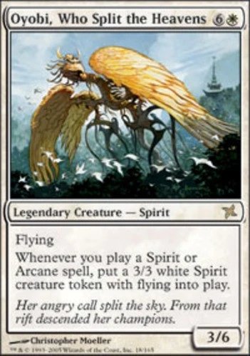 Oyobi, Who Split the Heavens - Betrayers of Kamigawa #18/165 MTG Magic The Gathe - Image 1 of 1