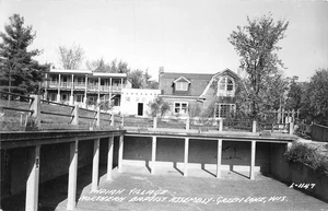 # K2772 GREEN LAKE, WI. ECHTFOTO POSTKARTE, NORDBAPTISTENVERSAMMLUNG - Bild 1 von 2