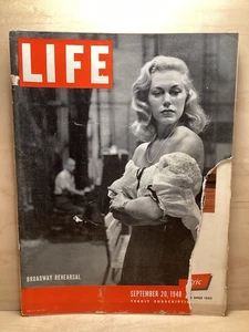 Life Magazine Vol.25 No.12 September 20 1948 Broadway Rehearsal,The “Little Man” - Bild 1 von 6
