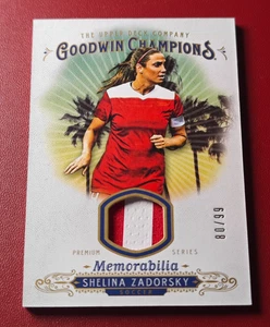2018 Goodwin Champions Premium Memorabilia Shelina Zadorsky Patch 80/99 #M-SZ - Picture 1 of 3