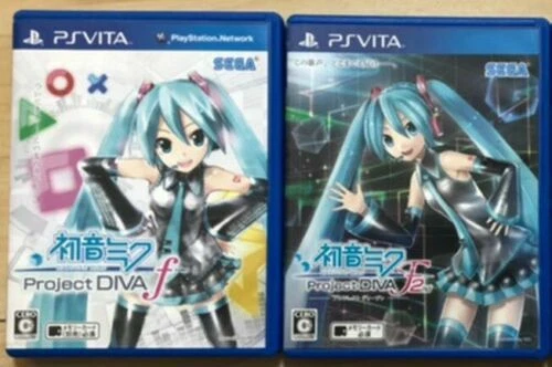 PS Vita Hatsune Miku Project Diva f + F 2nd game set Japan PSV - Image 1 of 1