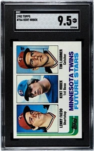 1982 Topps - Future Stars #766 Kent Hrbek (RC) GRADED SGC 9.5! - Picture 1 of 1
