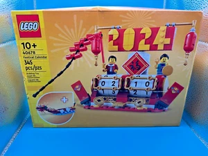 LEGO 40678 Festival Calendar / Dragon Boat Festival in Original Box Never Opened - Picture 1 of 3