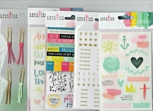 Juegos de pegatinas/accesorios temáticos Creative Devotion BIBLIA DIARIO ~ Tú eliges ~ ENVÍO DE QK - Imagen 1 de 14