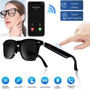 E13 Bluetooth Audio Smart Glasses Men Women, Sunglasses Hands-Free Call & Music - Picture 1 of 15