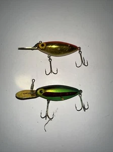 Vintage Storm Thin Fin Hot-N-Tot Diving Crankbait, 2 Lure Lot - Picture 1 of 5