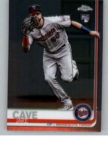 2019 Topps Chrome #161 Jake Cave RC (ref 142496) - Picture 1 of 2