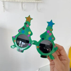 Christmas Tree Glasses Funny Sunglasses Toys Party Decorations Gift Classic Cute - Picture 1 of 13