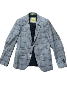 Blazer uomo Cavani grigio check Ghost tutte le taglie prezzo consigliato £150 - Foto 1 di 2