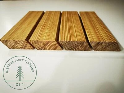 Siberian Larch cladding Rainscreen Kiln Dried Grade AB 24x68mm  (£3.43 lm) - Image 1 of 4