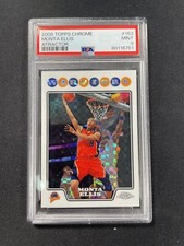 2008 Topps Chrome Monta Ellis #163 Xfractor 160/288 Pop 2 Psa 9