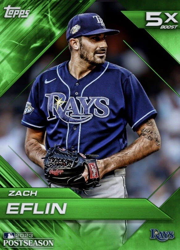 [DIGITAL] Topps Bunt - Zach Eflin - Postseason Base 23 S1 -  Green - Image 1 of 1