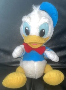 VINTAGE 1989 WALT DISNEY DONALD DUCK BABIES 13 INCHES TALL WEAR TO LABEL ONLY - Picture 1 of 9