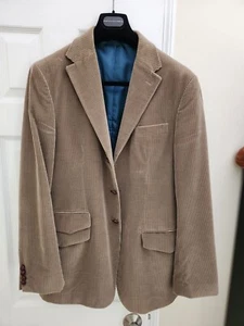 Carolina Herrera CH Brown Corduroy Blazer 44 XL (MSRP $400) - Picture 1 of 11