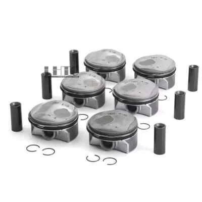 6x Pistons Rings Set STD Φ96mm For Porsche Macan Panamera S 4S 3.0T V6 970 95B — 第 1/4 张图片