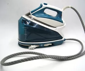 Rowenta Compact Steam Station 1800 Watt Iron DG7530 Blue/Green - TESTED WORKING! - Picture 1 of 6