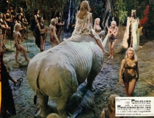 EDINA RONAY PREHISTORIC WOMEN 1967 LOBBY CARD ORIGINAL #13 HAMMER