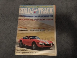 Road & Track Magazin Ausgabe November 1974 Autorennen Automobil Sport Drag Race - Bild 1 von 3