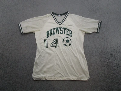 Vintage 90s Champion Brewster Soccer Jersey #14 Women's Size 20 Futbol - Image 1 of 4