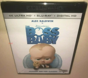 Boss Baby 1 4K Ultra HD Blu Ray Film Alec Baldwin Lisa Kudrow Jimmy Kimmel NEU - Bild 1 von 4