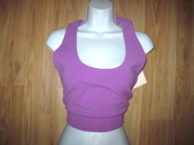 Sutiã esportivo Fabletics Caroline Sculptknit roxo corrida costas tamanho 3X-20-22 novo com etiquetas - Imagem 1 de 4