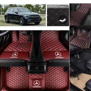 Für Mercedes-Benz GLC Fußmatten Automatten Teppiche 2016-2025 Wasserdicht - Bild 1 von 36