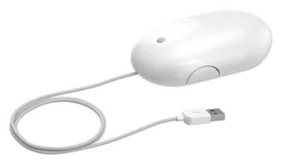 GENUINE Apple Wired Laser Mighty Mouse A1152 USB - USED GOOD CHEAP - Image 1 of 4