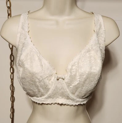 unbranded 44D bra Ivory underwire lace - Imagem 1 de 4