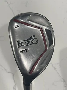 KZG H370 7 Hybrid 26 Degrees Graphite Nova Tech i700 Stiff Left-Hand LH New Grip - Picture 1 of 8