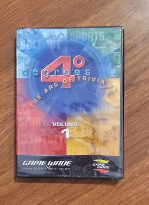 4 Degrees The Arc Of Trivia Game Wave Family Entertainment System Volume 1 NEW - Image 1 of 2