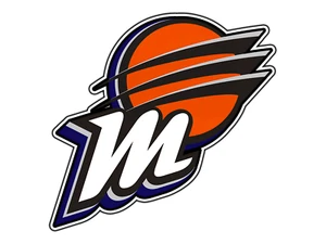 #0071 Phoenix Mercury Logo Abanico de Baloncesto Adhesivo Impermeable Vinilo Calcomanía Troquelada - Imagen 1 de 1