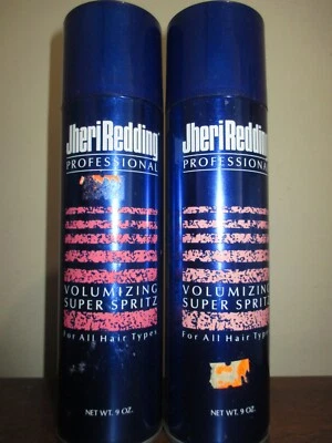 2x Jheri Redding Professional Volumizing Spritz 9 oz metal can *1 cap cracked - Image 1 of 2