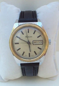 VINTAGE BEAUTIFUL RUSSIAN WATCH "ROCKET" PERPETUAL CALENDAR , SERVICED # 547 - Picture 1 of 7