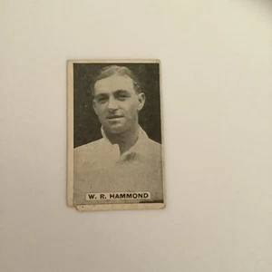 Sweetacres Test Match Records Wally Hammond B - Picture 1 of 2