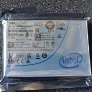 Intel P4610 Series 6.4TB DELL SSD U.2 NVME PCIe Solid State Drive SSDPE2KE064T8T - Afbeelding 1 van 2