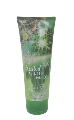 Bath & Body Works Frosted Winter Woods 6,8 унции ФЛАКОН КРЕМА ДЛЯ ТЕЛА ШЕЛУШИТСЯ - Изображение 1 из 2