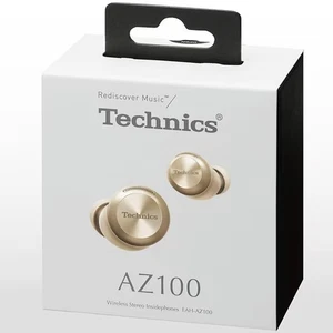 Technics Auriculares Inalámbricos EAH-AZ100-N Champagne Dorado Bluetooth - Imagen 1 de 20