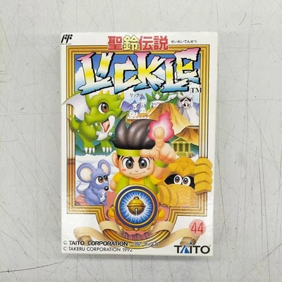 Famicom Seirin Densetsu Rickle Sacred Bell Legend DTF-LK 1992 con caja manual Foto 1 de 4