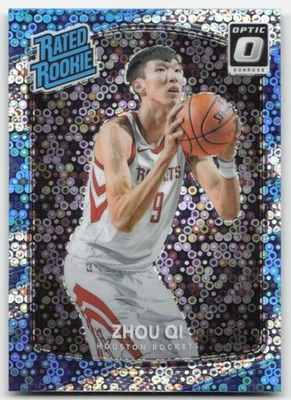 2017-18 Donruss Optic #151 Zhou Qi Fast Break Holo - Image 1 of 2