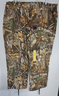 Realtree Camouflage Hunting Cargo Pants Mens XXL 44-46 NEW NWT Flex Fabric Camo - Image 1 of 4