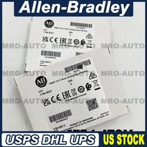 New Allen-Bradley 1734-IE2V SER C 2 Point Analog PLC Input Module AB 1734IE2V - Picture 1 of 3