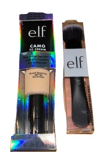 ELF Cosmetics Camo CC Cream Foundation-Fair 120N & Putty Primer Applicator New - Picture 1 of 5