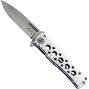 Zweihandmesser Haller mit Leichtmetallgriff, silber - kleine Ausführung - Bild 1 von 1