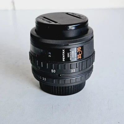 Pentax AF 35-70mm f3.5-4.5 SMC Pentax-F Autofocus Zoom Lens - Untested - Read - Image 1 of 4