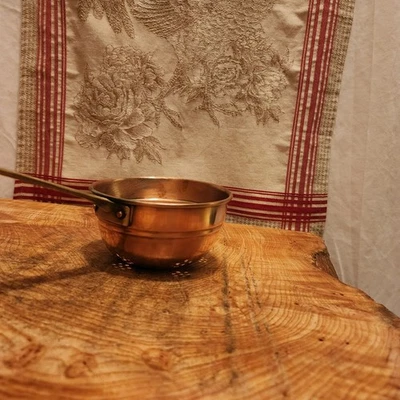 Copper Confectioner's Ladle 13cm-5.125 inch diameter; Sugar Ladle Unlined - Image 1 of 4