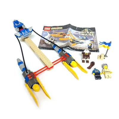 LEGO System Star Wars 7131 1999 Anakin's Podracer almohadilla minifigura cabeza faltante Foto 1 de 4