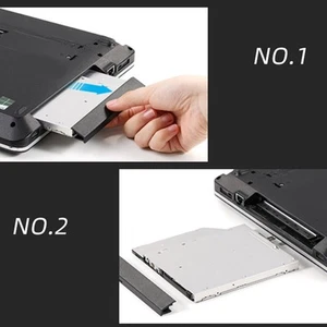 Schlanker Design Aluminium Festplattenhalter für einfachen Zugriff auf für SAT - Photo 1/14