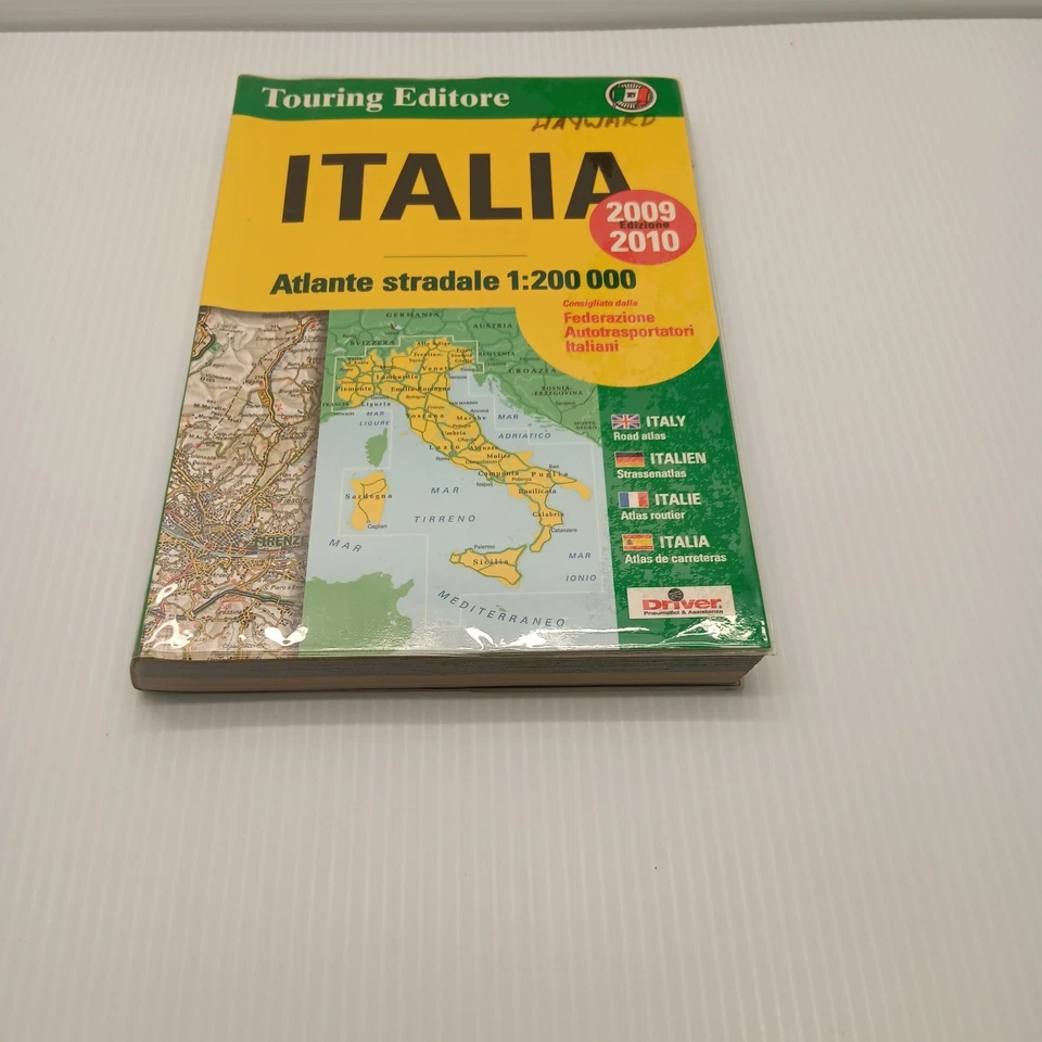 Touring Editore Italia Atlante Stradale 1:200 000 Paperback - image 1 of 4