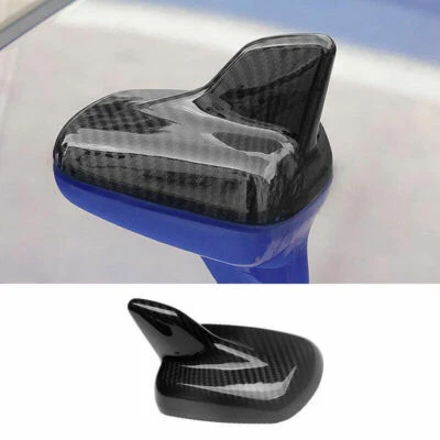 Fit For Audi Q7 2016-2019 ABS Carbon Fiber Shark Fin Antenna Receiver Cover Trim Foto 1 de 4